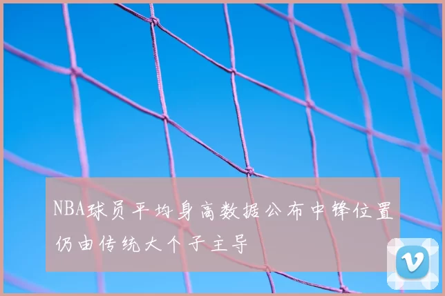 NBA球员平均身高数据公布中锋位置仍由传统大个子主导